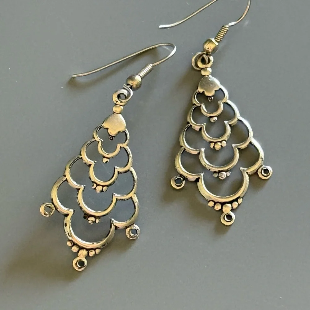 Silver Dangle Earrings Sets